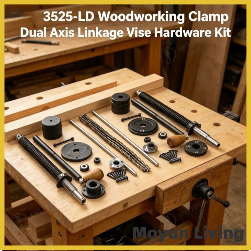 Woodworking Tv - TV-3525-LD Woodworking Clamp Dual Axis Linkage