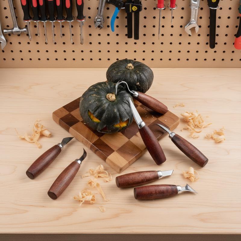 Woodworking Manufacturing - （Summer6）5 Pcs Tools For Wood Carving
