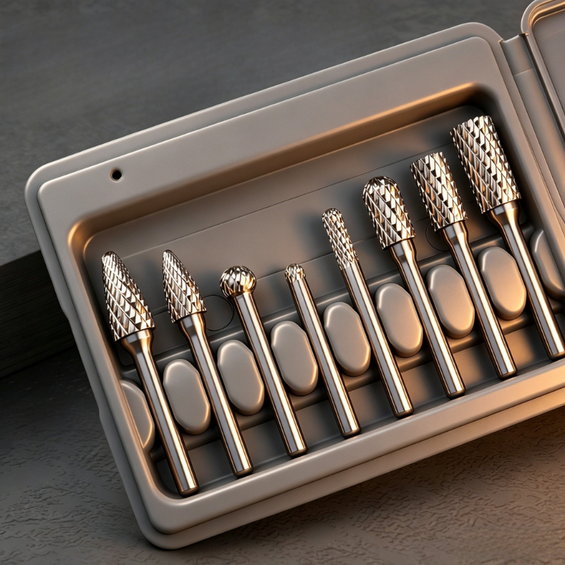 Woodworking Cutting Tools - 3mm 6mm Shank Rotary Burr Set