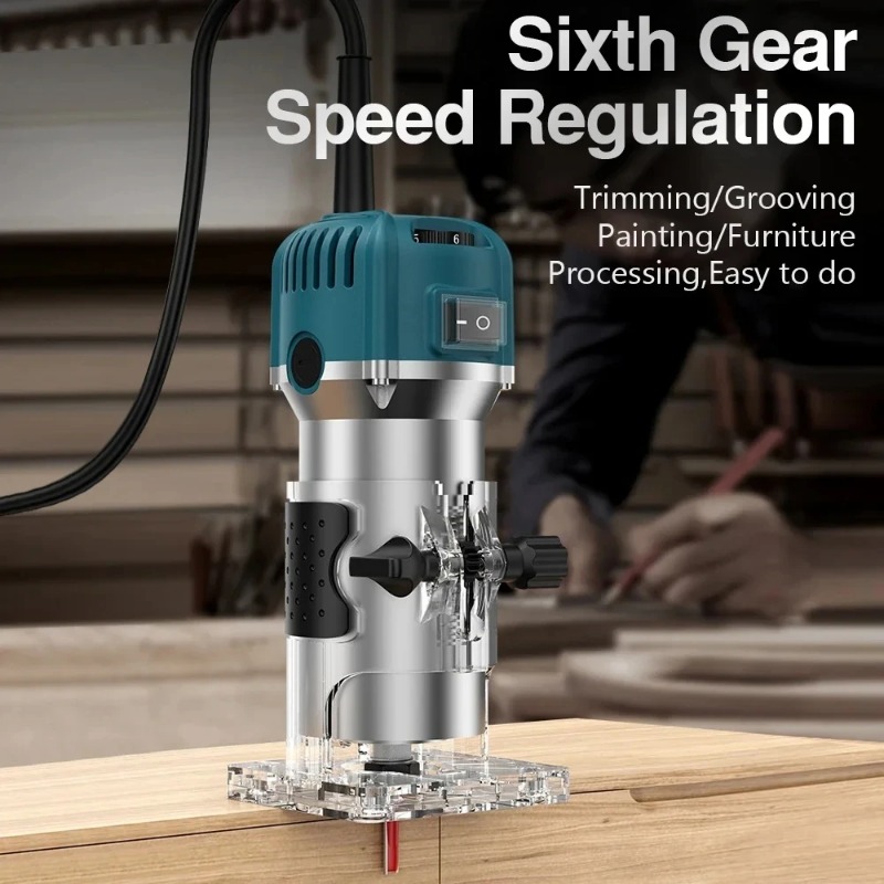 Woodworking Machines - 【Best Choice】800W Electric triming Machine woodwork
