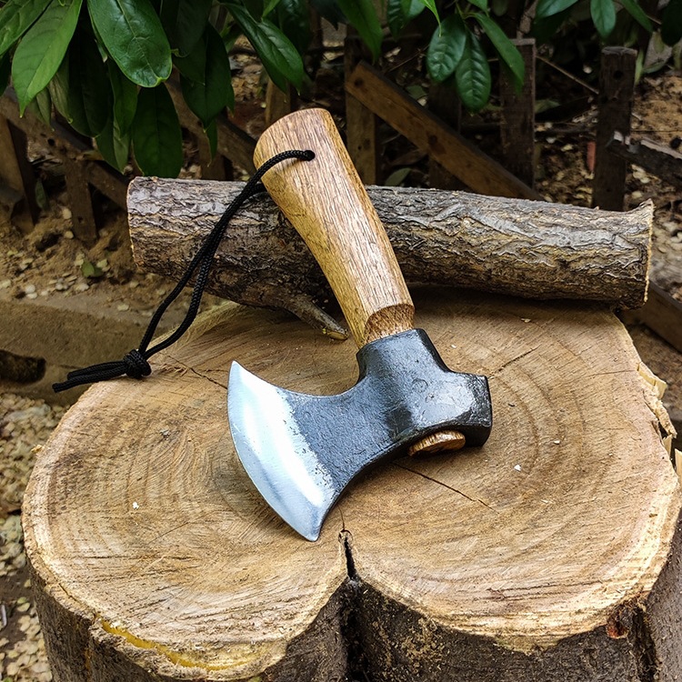 Woodworking Hatchet - NEW Manganese Steel Forged Mini Whirlwind