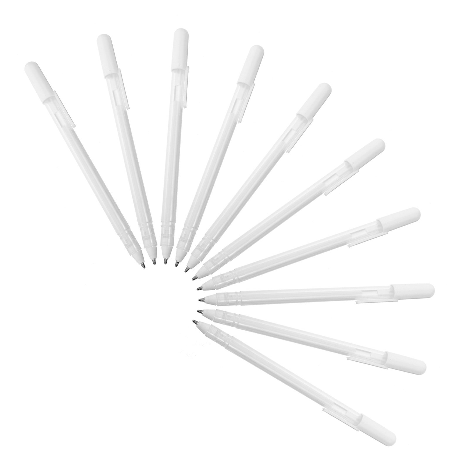 Woodworking Online - 10Pcs White Highlighter Pen Set for