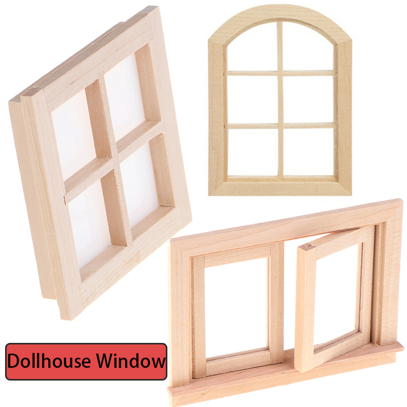 1pcs  DIY Double Window 1/12 D – Woodworking Hobbies Bewertung und Preis