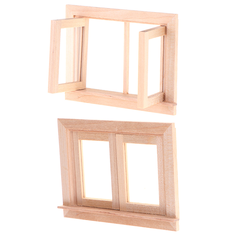1pcs  DIY Double Window 1/12 D – Woodworking Hobbies Bewertung und Preis