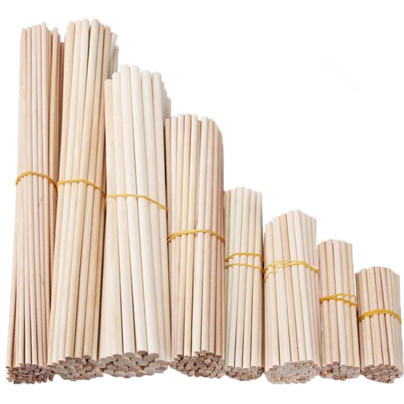 Round Wooden Stick for Crafts  – Woodworking Class Bewertung und Preis
