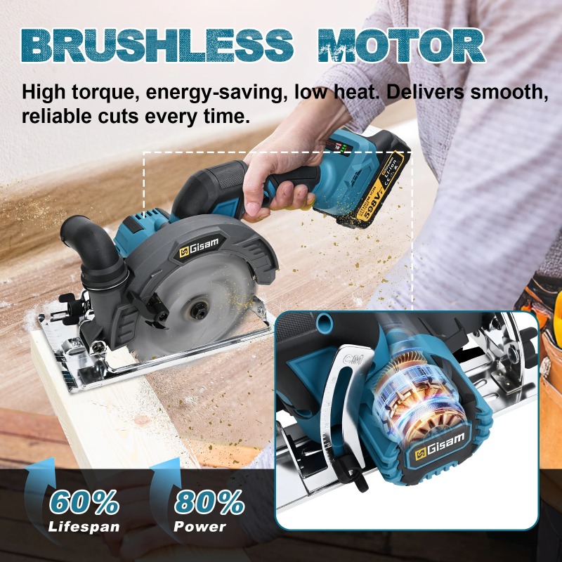 【Hot Item】 165mm Brushless Ele – Woodworking Saw Bewertung und Preis
