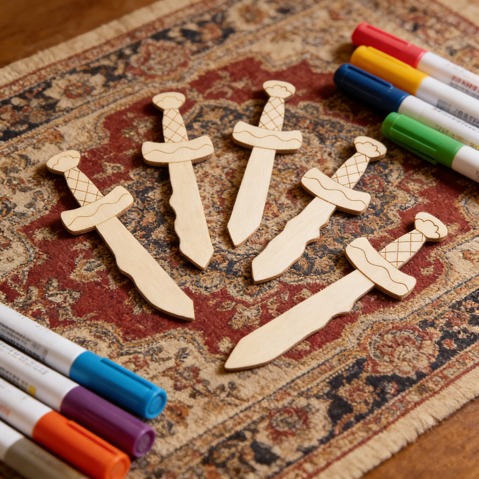 20Pcs Unfinished Wooden Swords – Woodworking Hobbies Bewertung und Preis