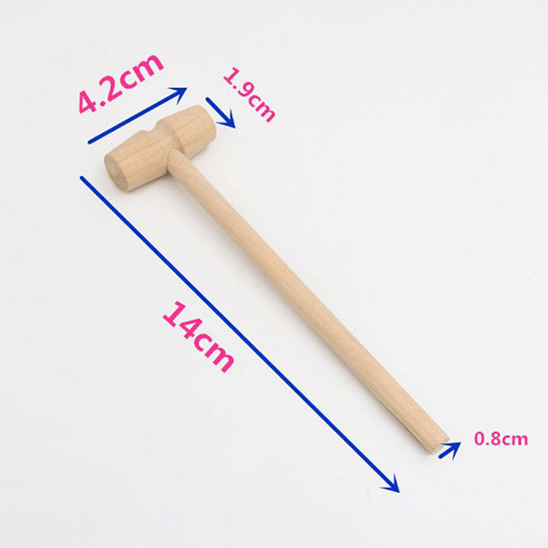 10 Pieces Mini Unique Kitchen  – Wooden Mallet Carving Bewertung und Preis