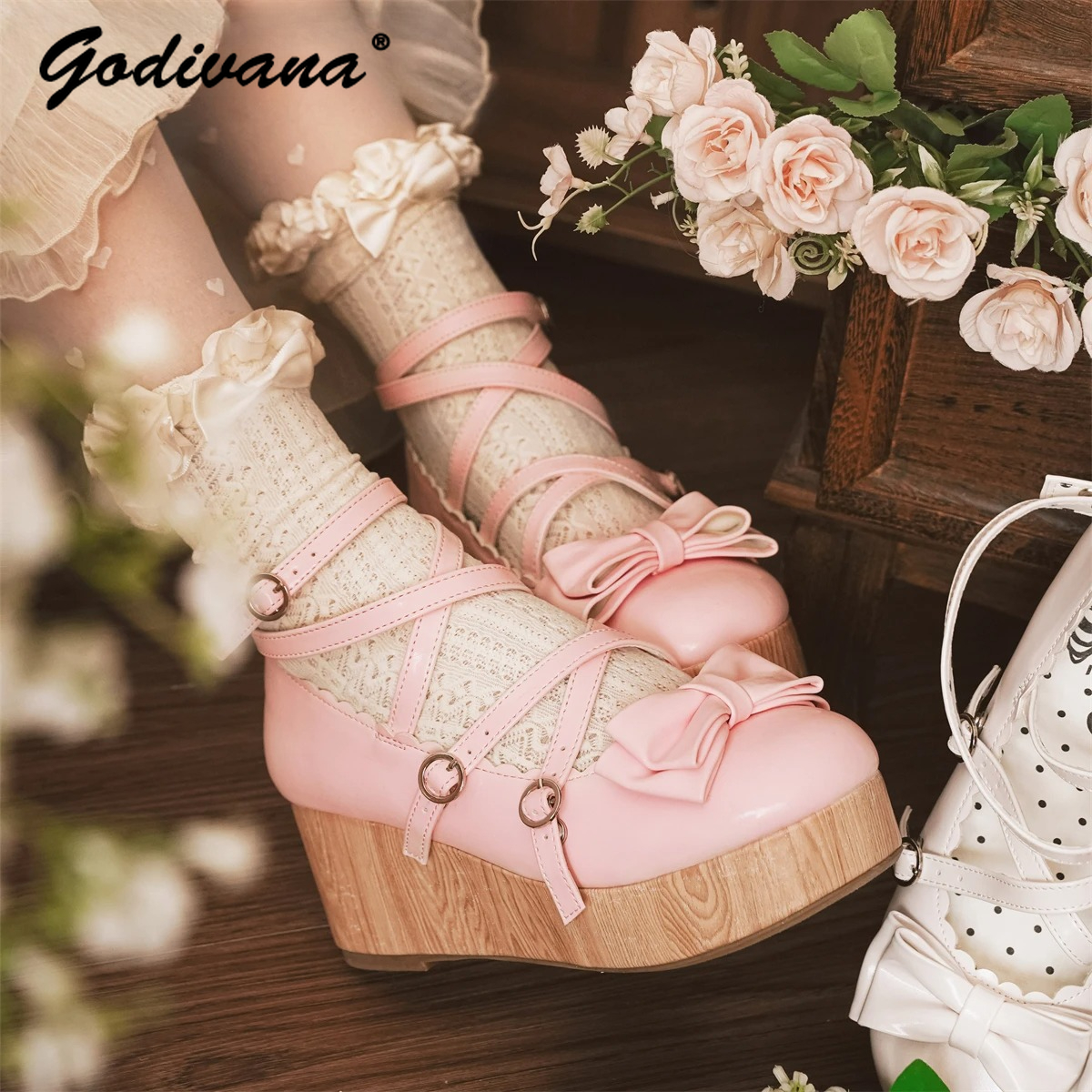 Retro Wooden Bottom High Heels – Woodworking Women Bewertung und Preis