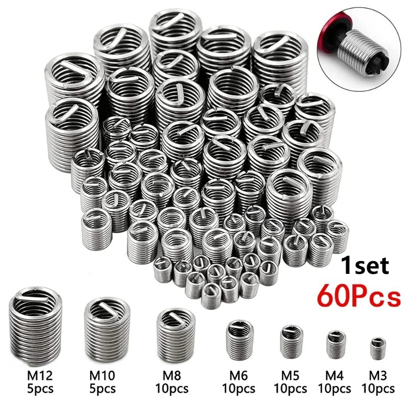 60pcs Stainless Steel Spiral W – Woodworking Finishing Bewertung und Preis