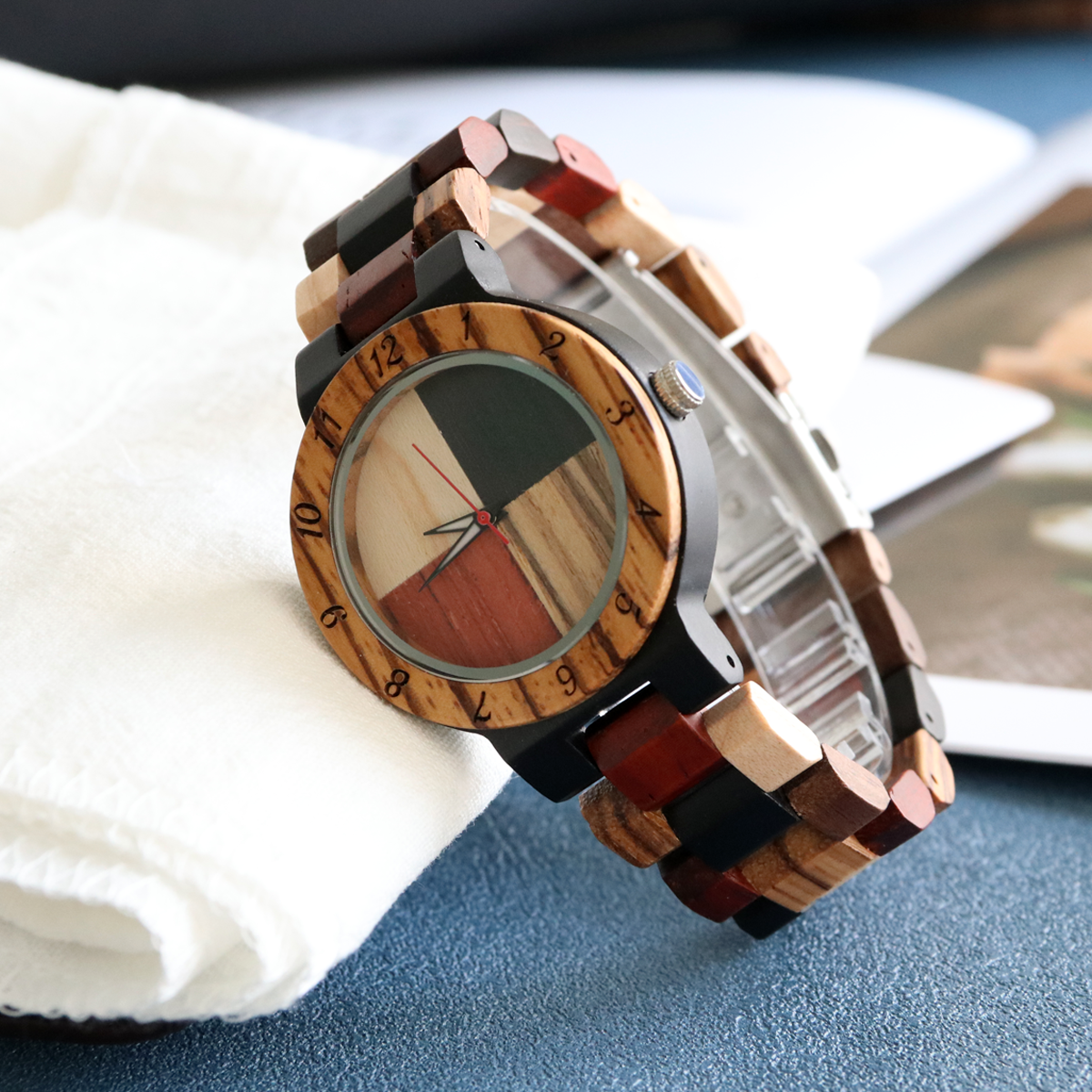 Women's Wooden Quartz Wristwat – Woodworking Women Bewertung und Preis
