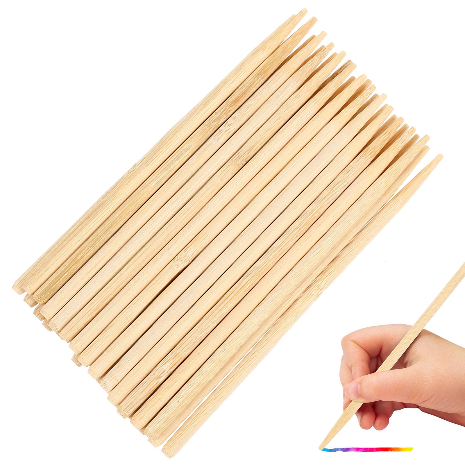 30pcs Scratch Bamboo Pens Wax  – Woodworking Hobbies Bewertung und Preis