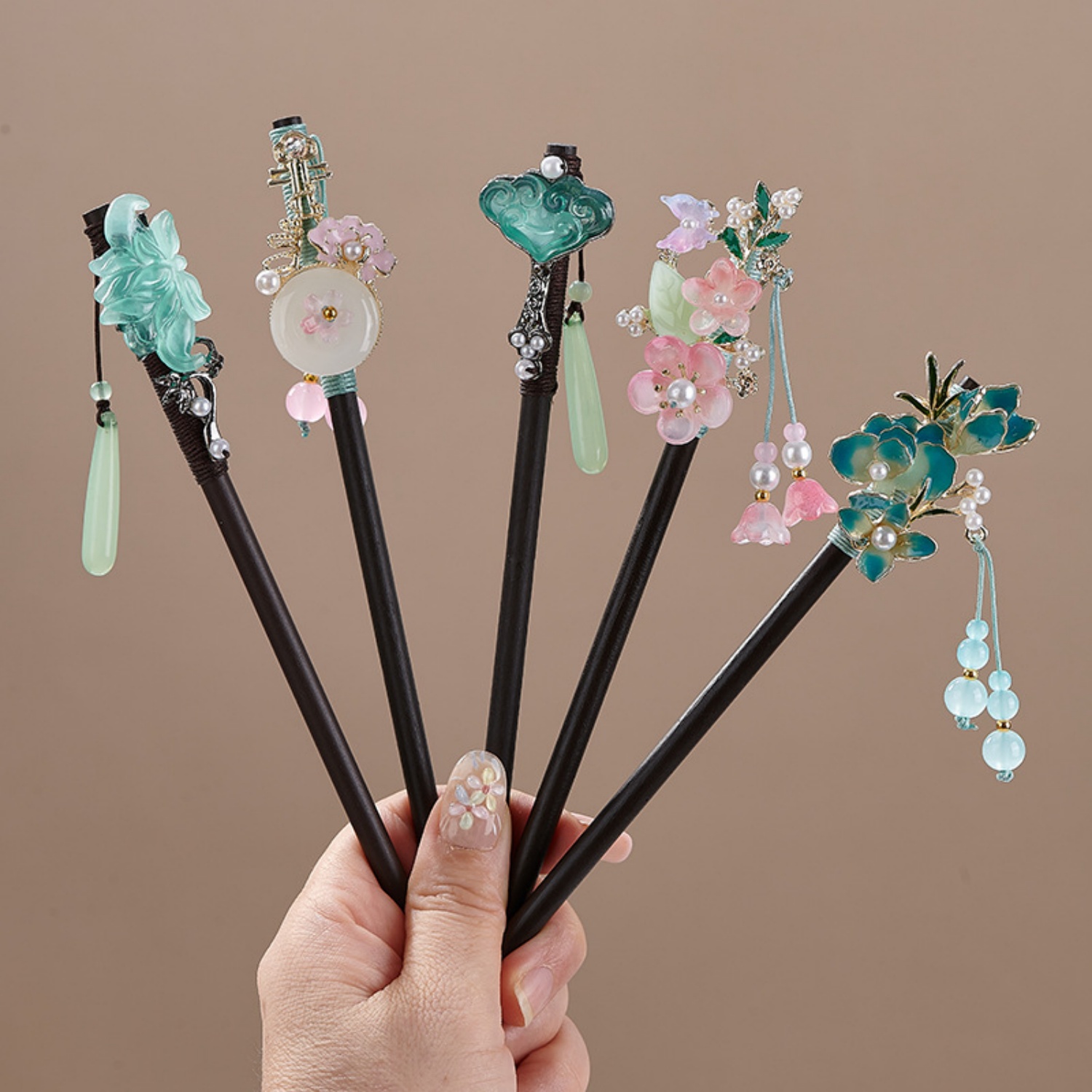 Vintage Flower Hairpin For Wom – Woodworking Women Bewertung und Preis