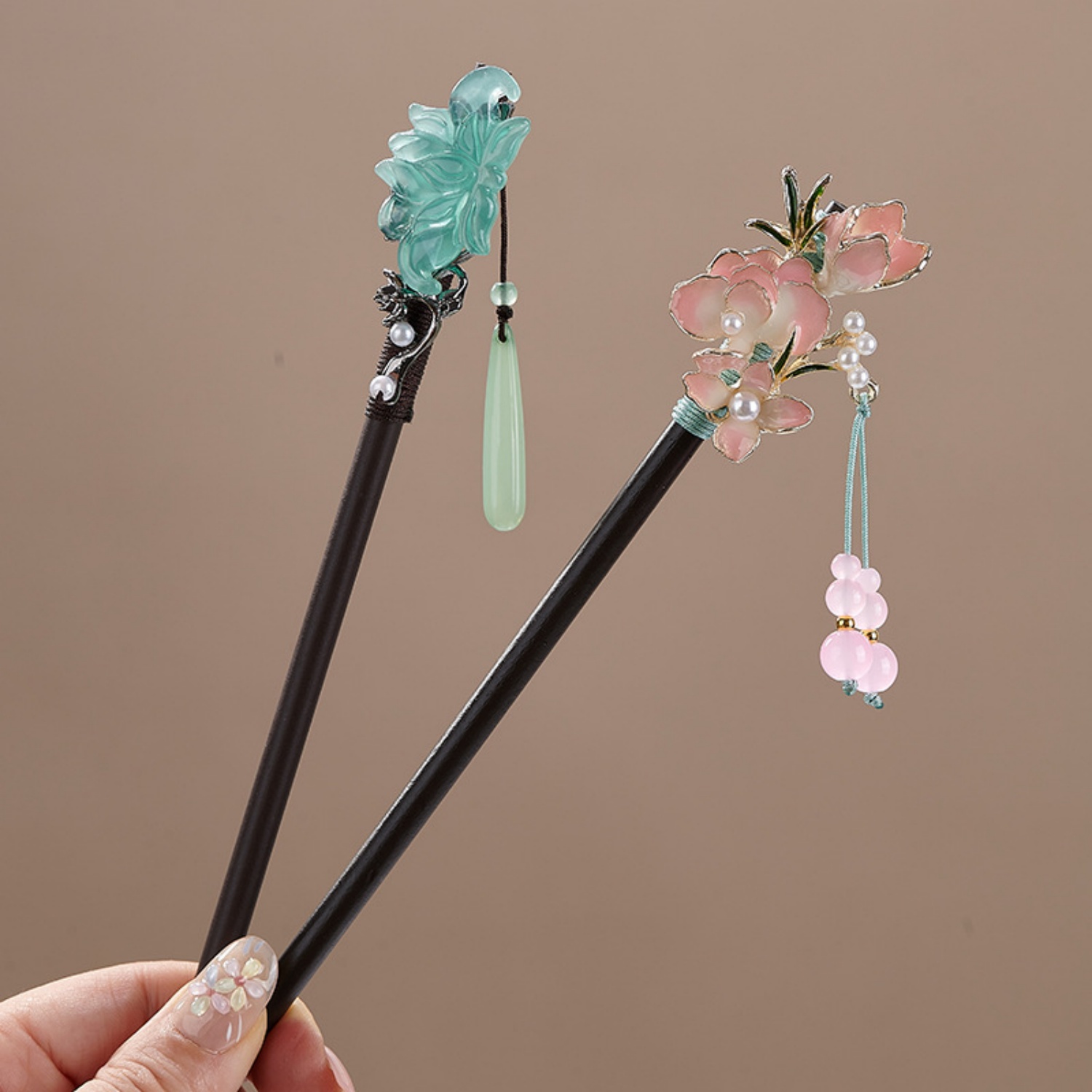 Vintage Flower Hairpin For Wom – Woodworking Women Bewertung und Preis