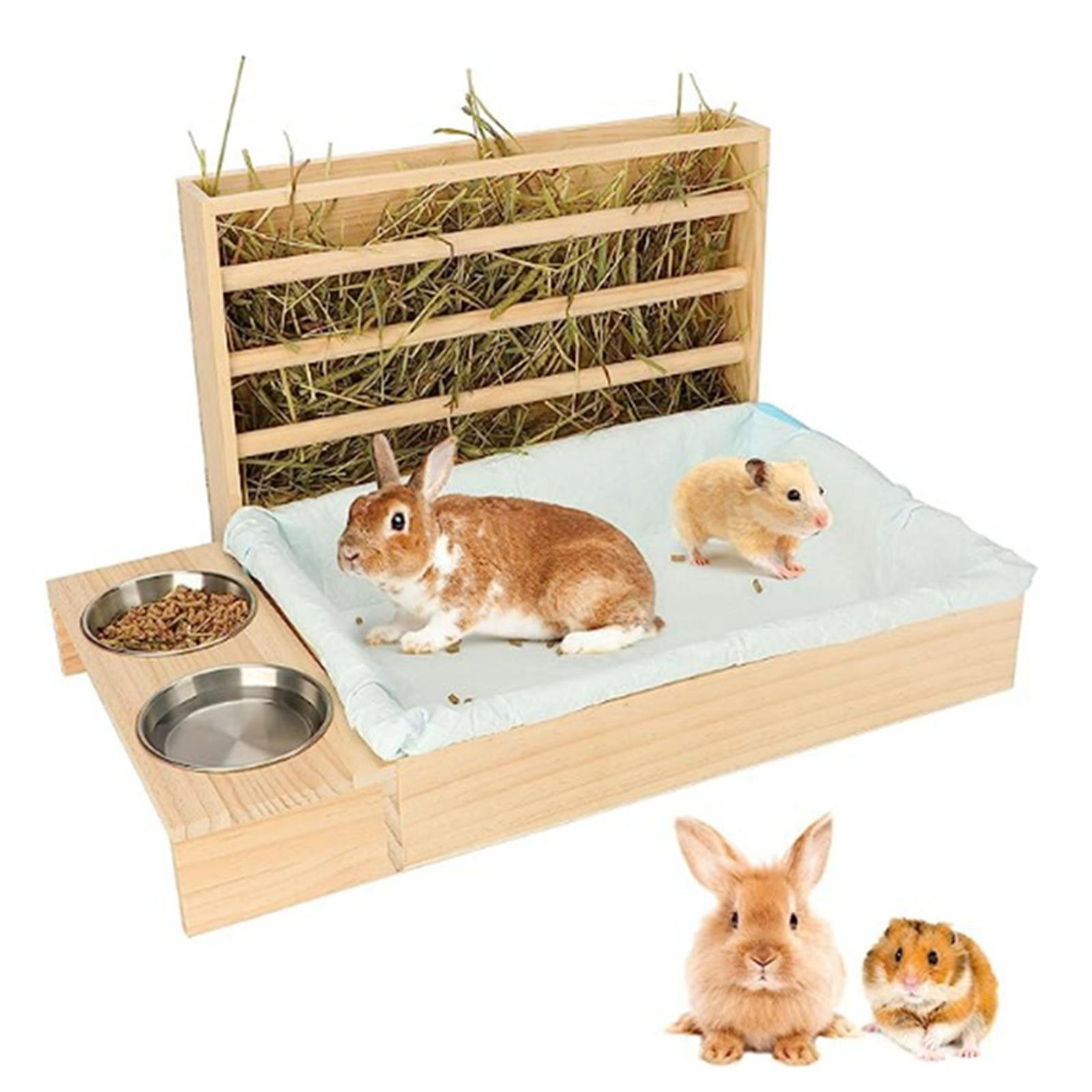 Wooden Rabbit Hay Feeder with  – Woodworking Rabbet Bewertung und Preis