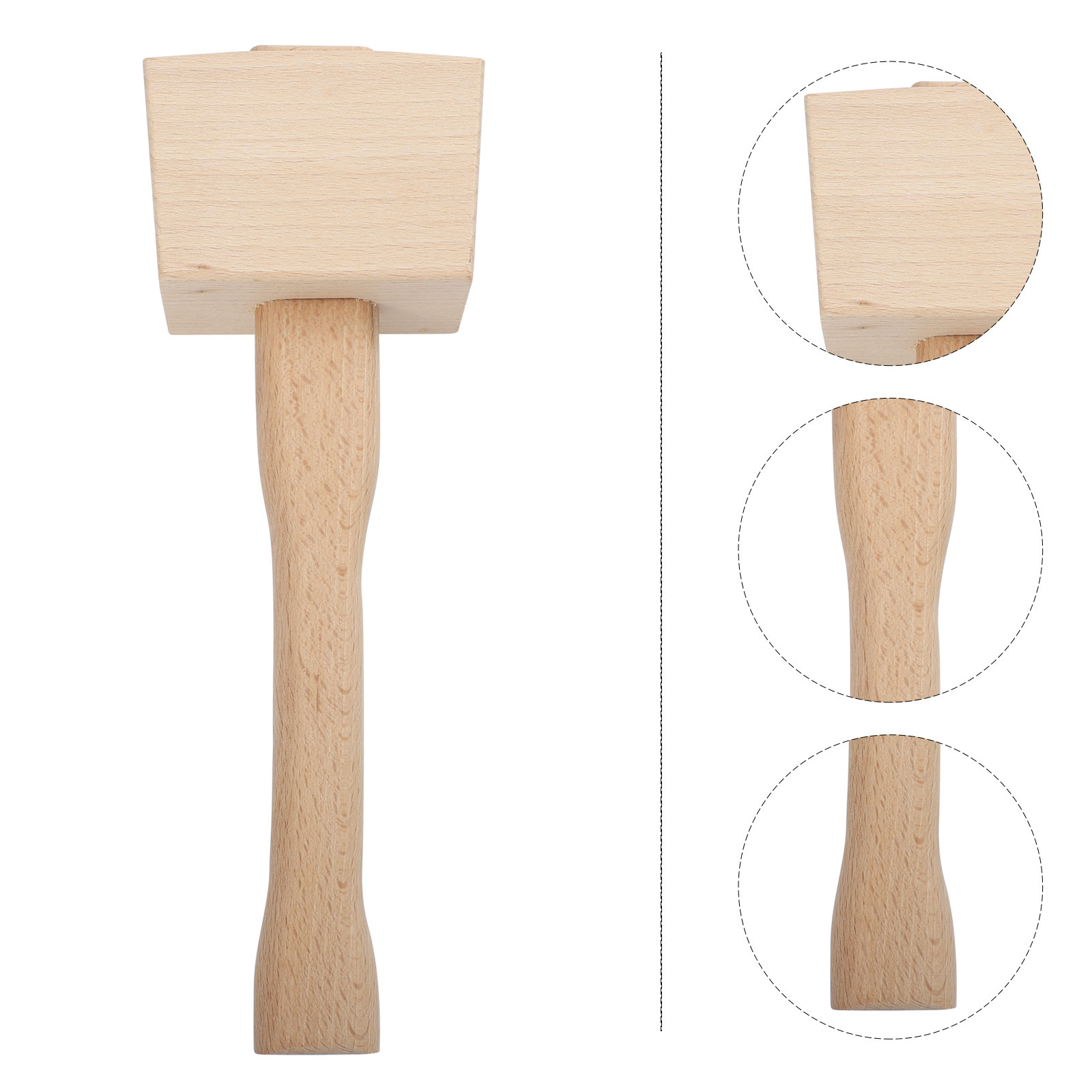 Beech Carpenter Hammer Sturdy  – Wooden Mallet Carving Bewertung und Preis