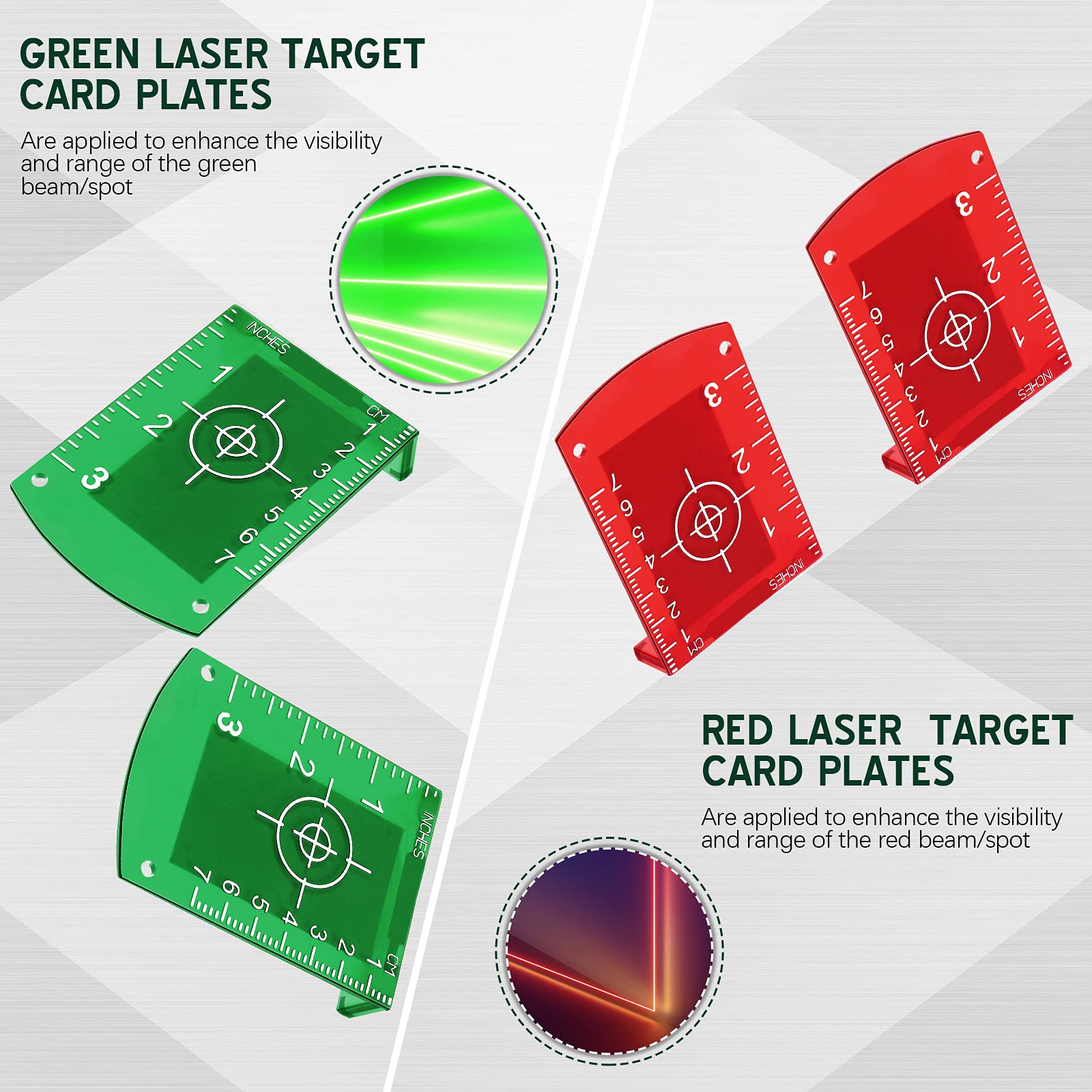 2Pcs Laser Level Target Board  – Woodworking Online Bewertung und Preis