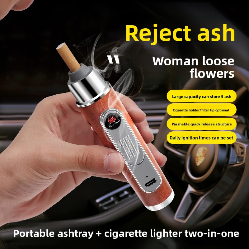 HOT Handheld Mini Ashtrays USB – Woodworking Gifts For Men Bewertung und Preis