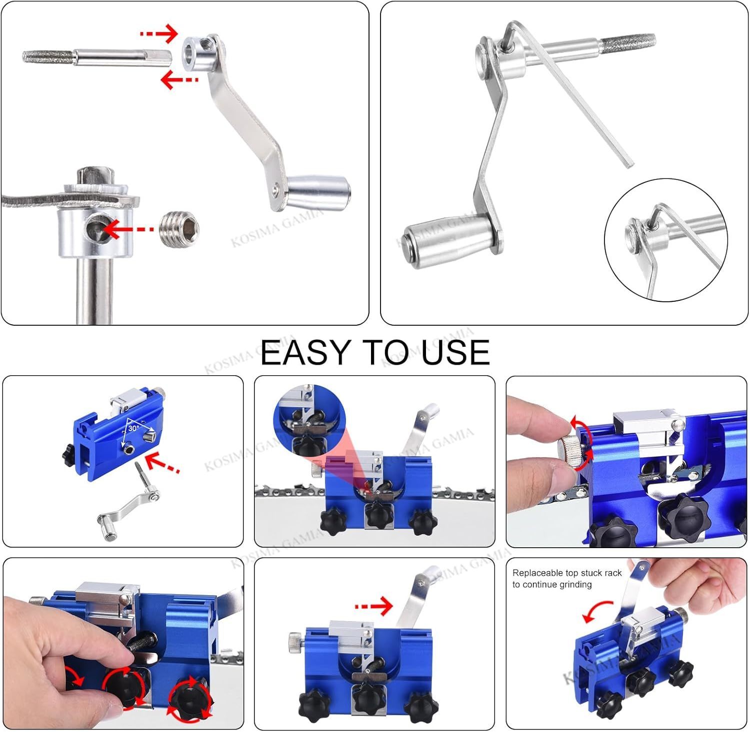 Portable Manual Chain Saw Blad – Woodworking Manufacturing Bewertung und Preis