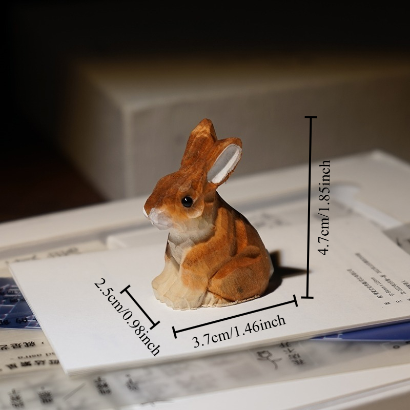 1PC Seated Bunny Hand Carved W – Woodworking Rabbet Bewertung und Preis