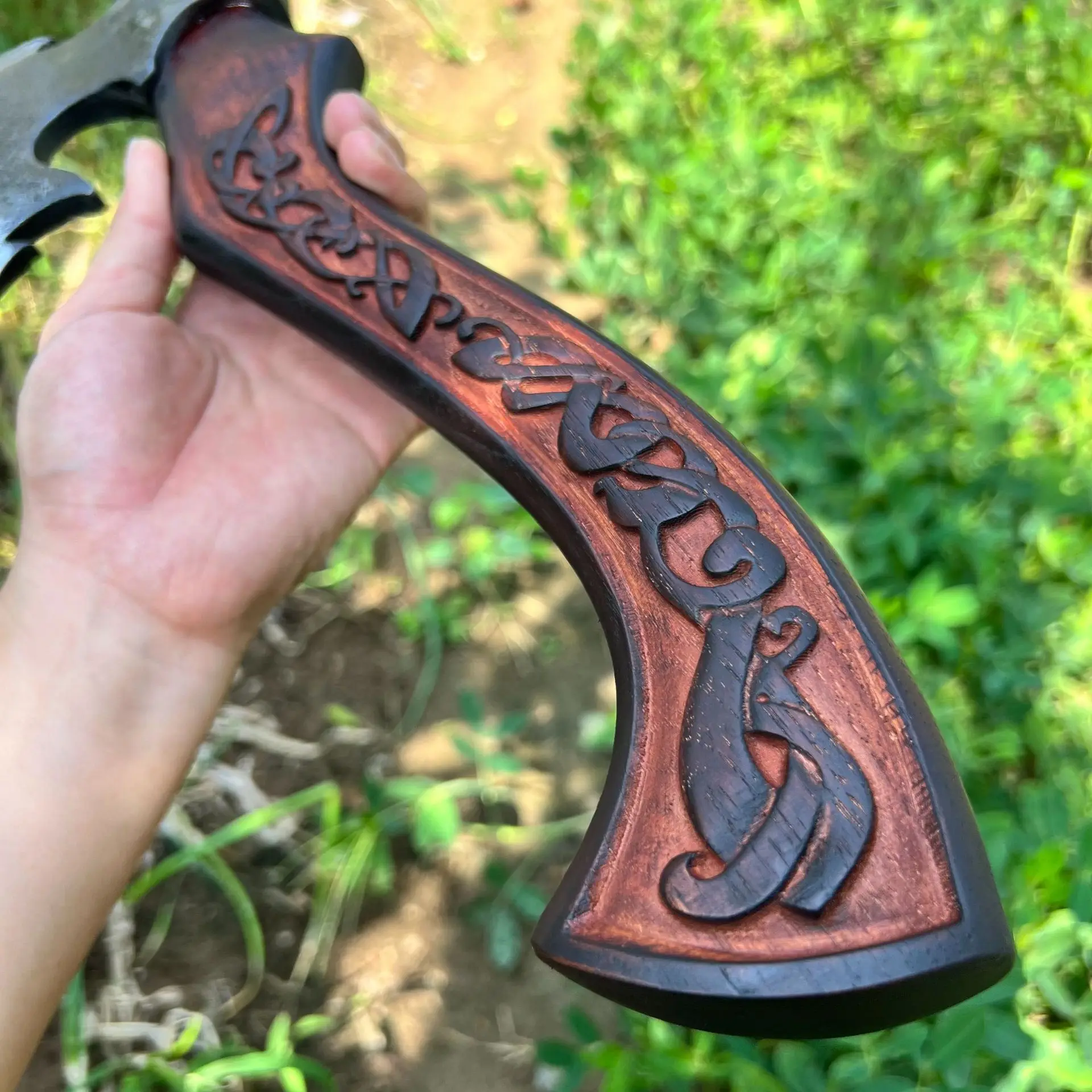 High-quality Carved Nordic Mul – Woodworking Hatchet Bewertung und Preis