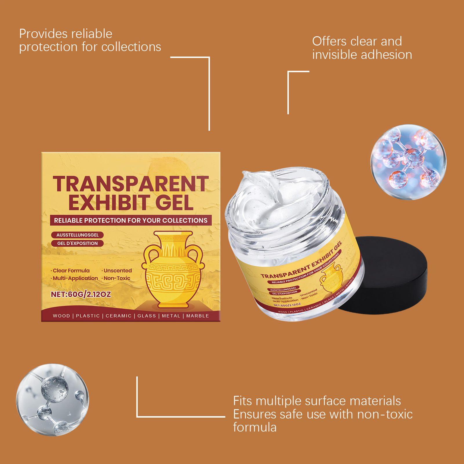Clear Removable Exhibit Gel -  – Woodworking Women Bewertung und Preis