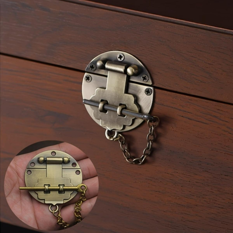 3Pcs Vintage-Style Alloy Lock  – Woodworking Finishing Bewertung und Preis