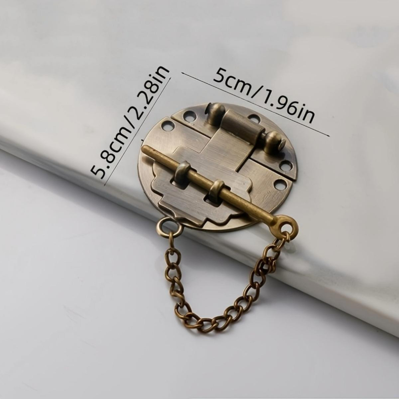 3Pcs Vintage-Style Alloy Lock  – Woodworking Finishing Bewertung und Preis