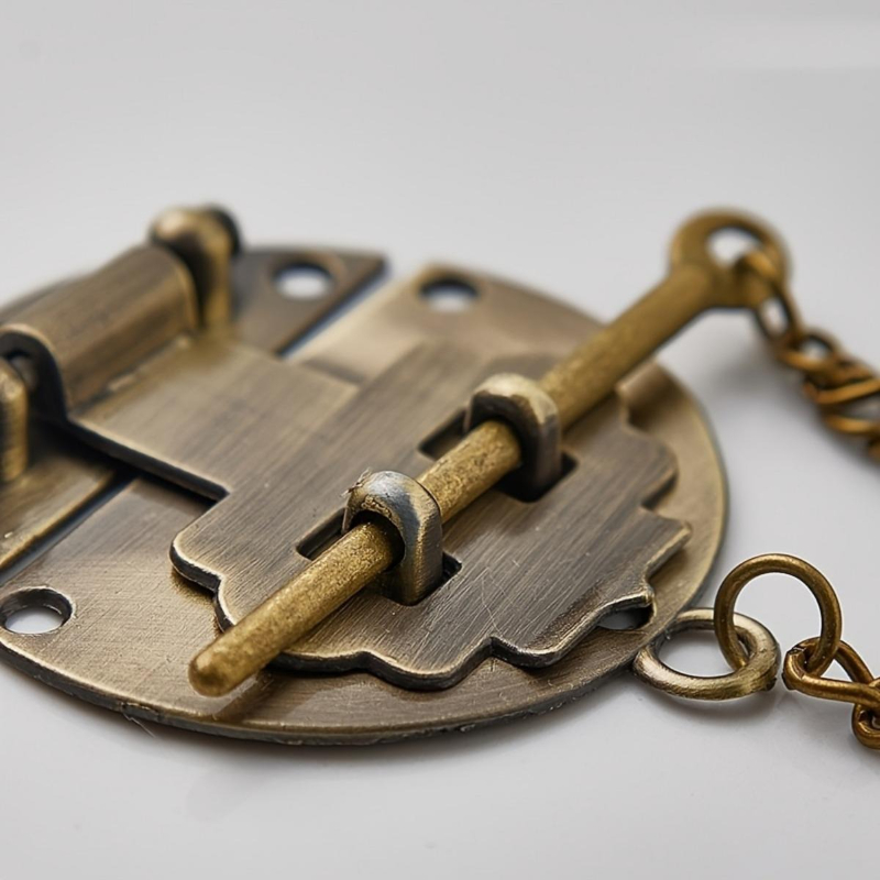 3Pcs Vintage-Style Alloy Lock  – Woodworking Finishing Bewertung und Preis