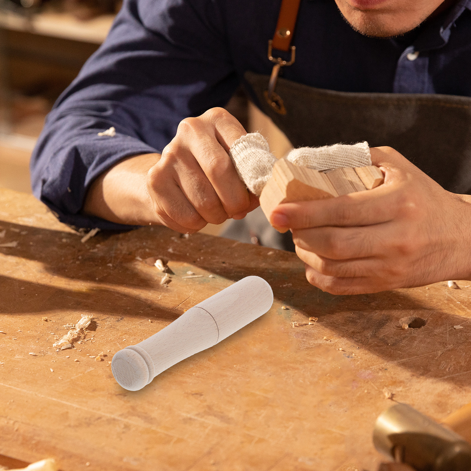 Premium Hardwood Beech Mallet  – Wooden Mallet Carving Bewertung und Preis