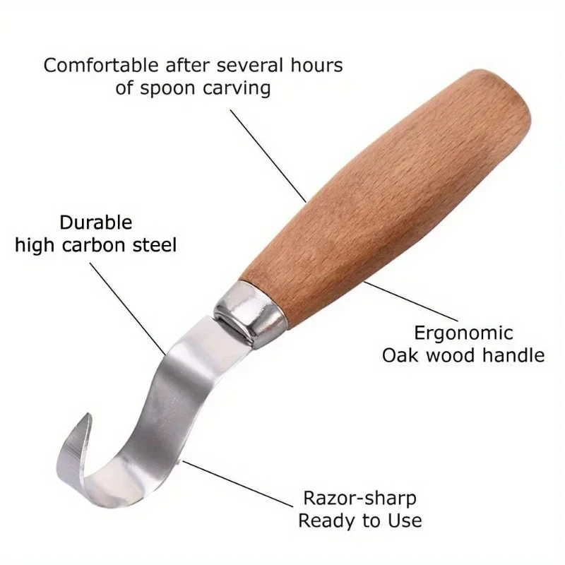 Wood Carving Knife Chisel Hook – Woodworking Manufacturing Bewertung und Preis
