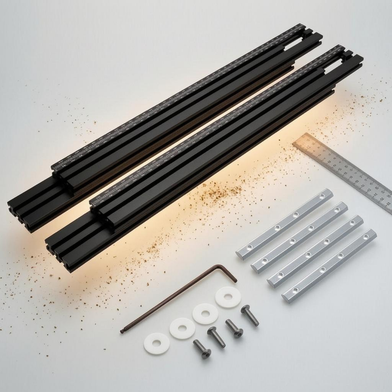 Routing Guide Tracks Metal Cut – Woodworking Cutting Tools Bewertung und Preis