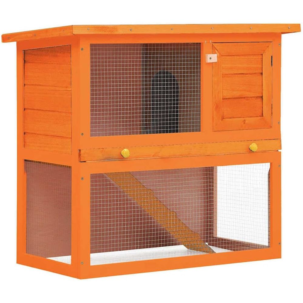 Spacious Wooden Rabbit Hutch w – Woodworking Rabbet Bewertung und Preis