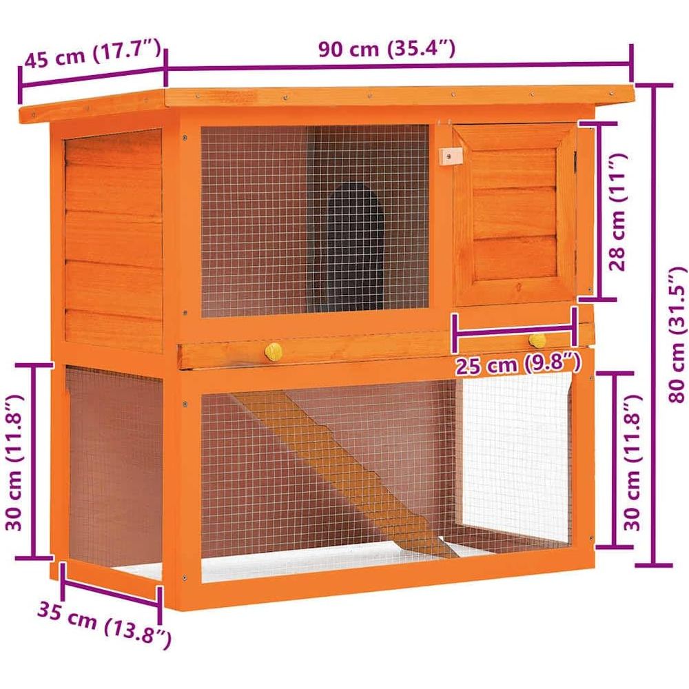Spacious Wooden Rabbit Hutch w – Woodworking Rabbet Bewertung und Preis