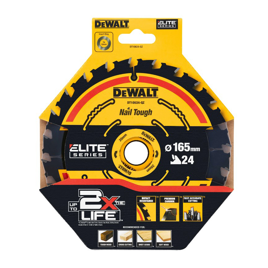 DEWALT DT10624-QZ 1/3pcs 24T C – Woodworking Cutting Tools Bewertung und Preis