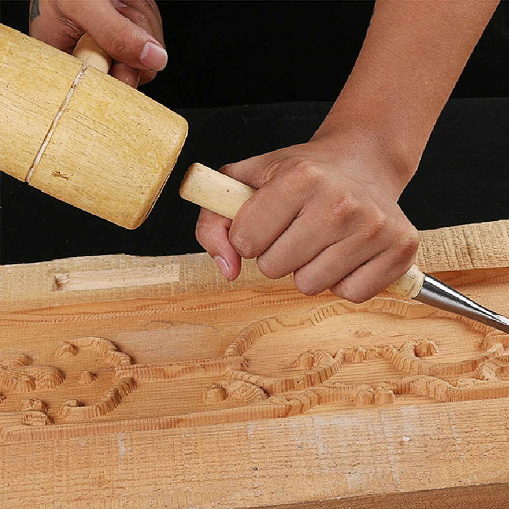 Multi-Use Wood Mallet for Wood – Wooden Mallet Carving Bewertung und Preis