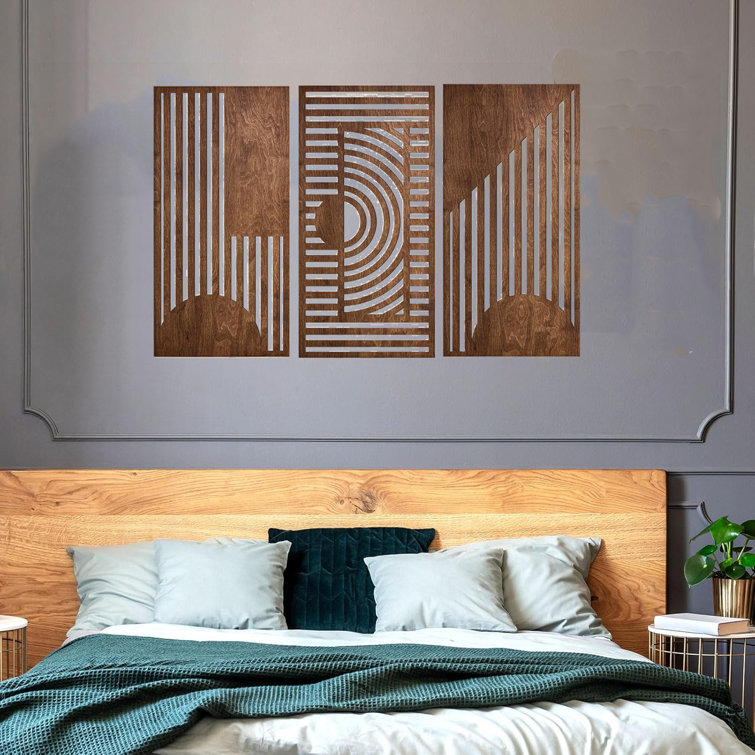 3 Pcs Geometric Wood Wall Art  – Woodworking Hobbies Bewertung und Preis