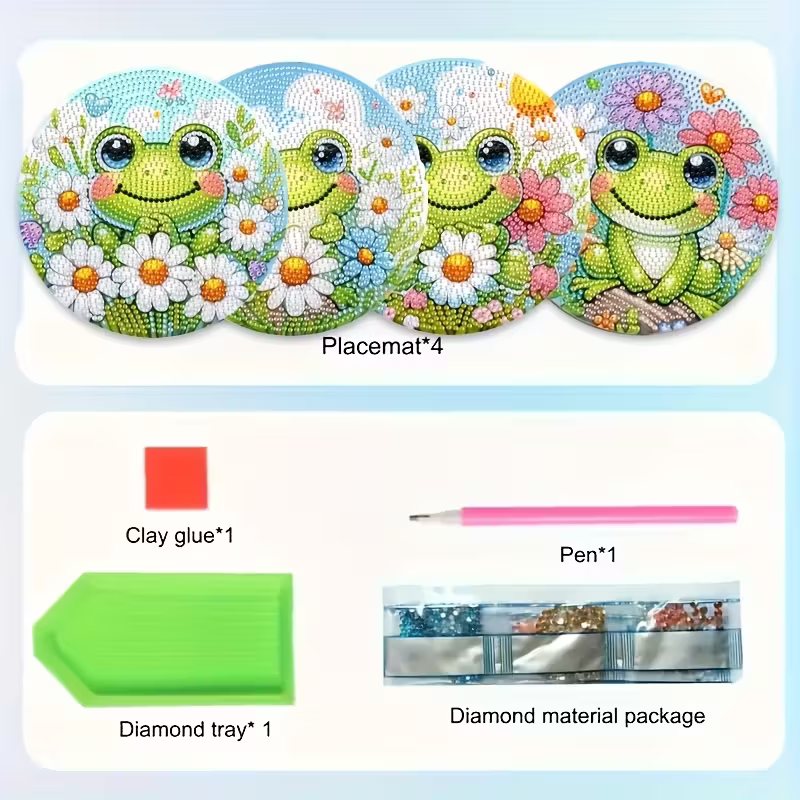 4-piece frog patterned wooden  – Woodworking Hobbies Bewertung und Preis