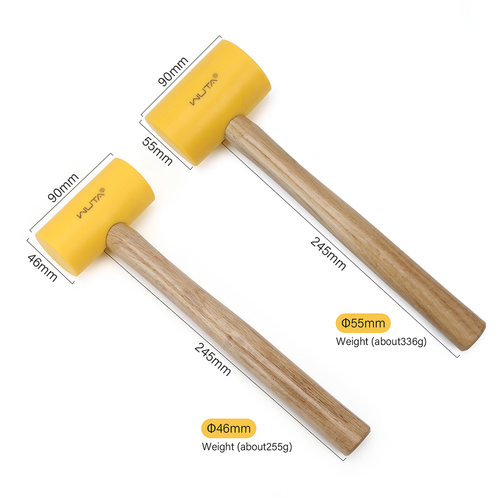 WUTA 1PC Multifunctional Leath – Wooden Mallet Carving Bewertung und Preis
