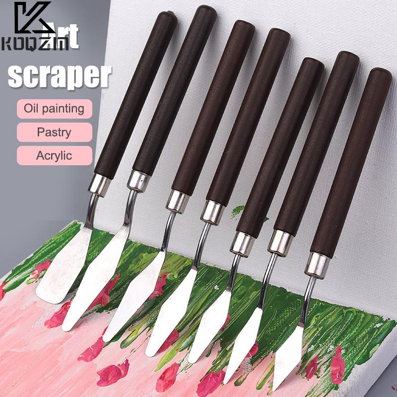 1-7Pcs Stainless Steel Spatula – Drawknife Blade Bewertung und Preis