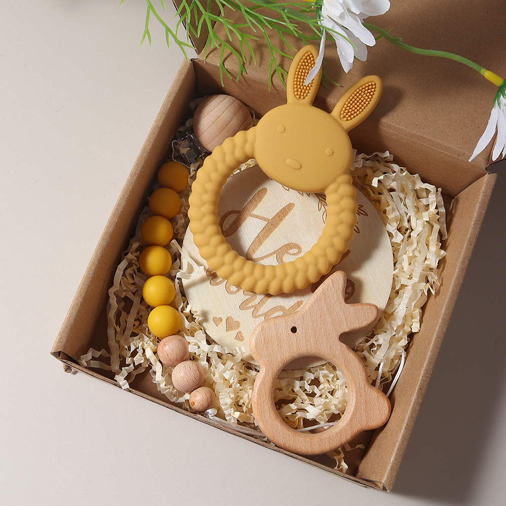 New born baby gift set silicon – Woodworking Rabbet Bewertung und Preis