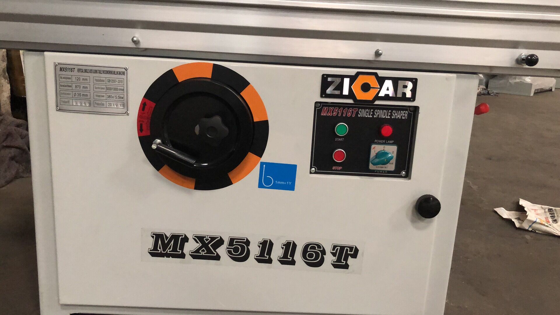 ZICAR Popular Spindle Moulder  – Zicar Woodworking Machinery Bewertung und Preis